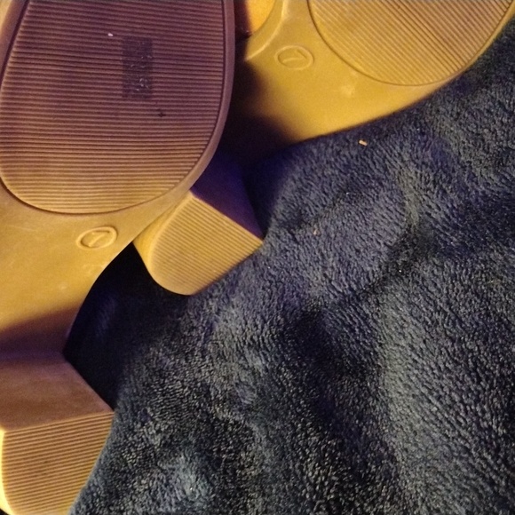 Open toe/heel Suede-like boots - Picture 8 of 11